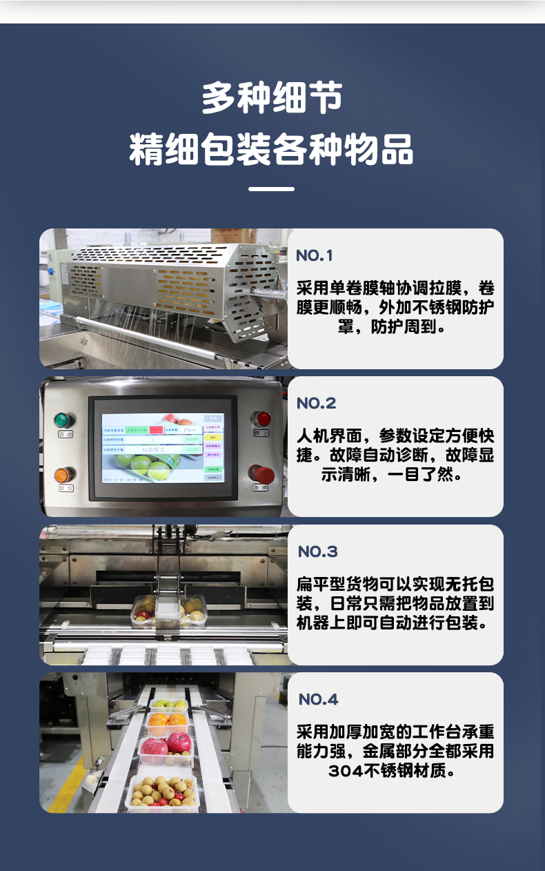 保鮮膜生鮮包裝機(圖2)